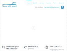 Tablet Screenshot of dentallandtx.com